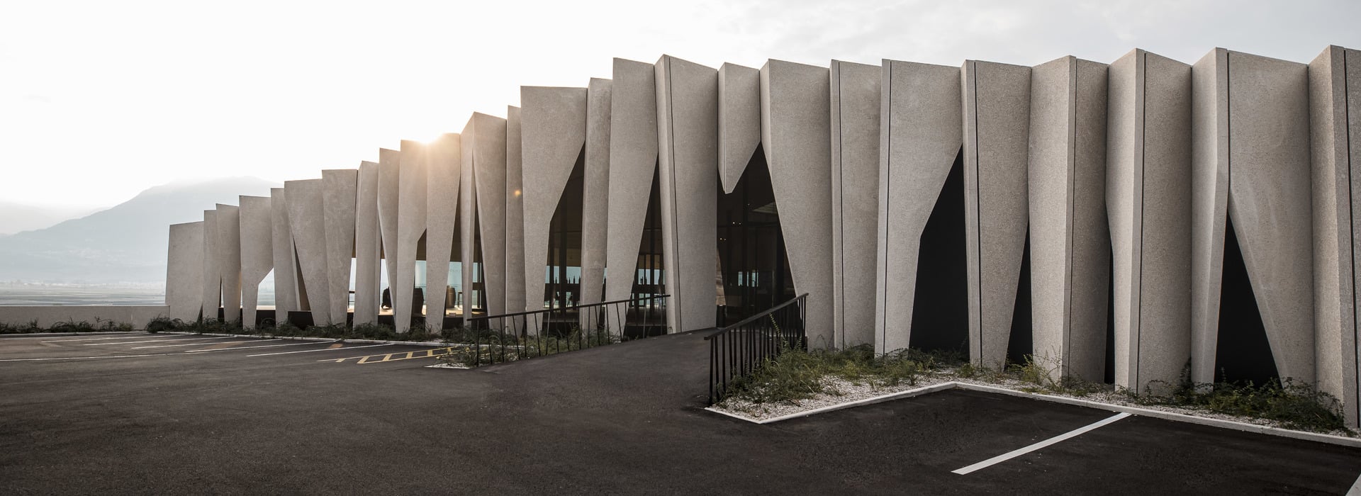 External facade of Kurtatsch Winery