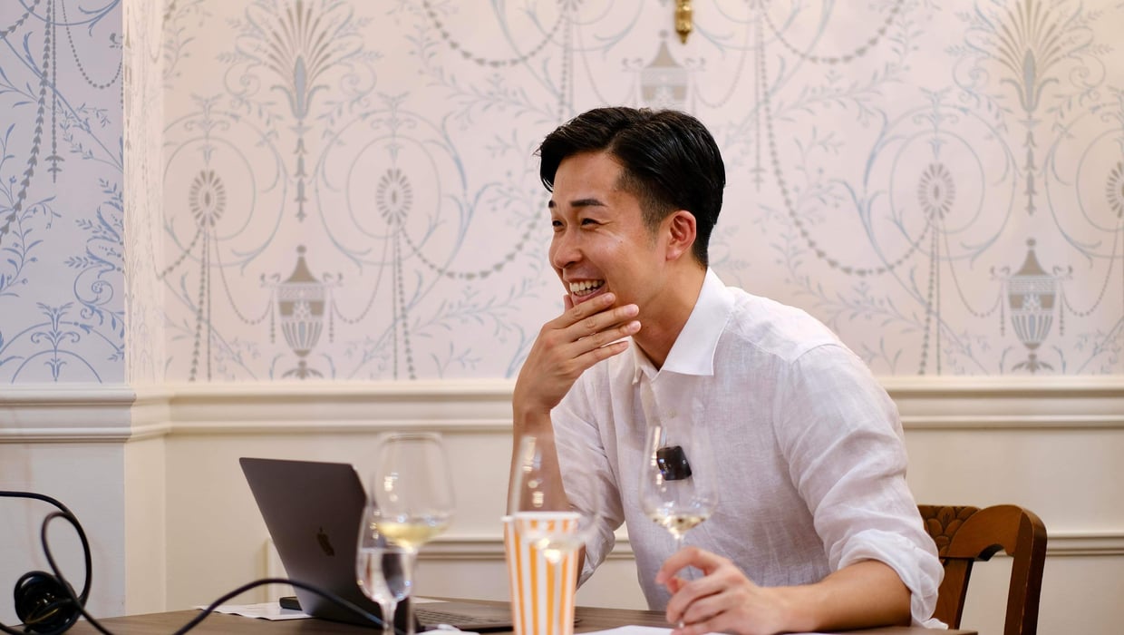 Sommelier Ryoga Nakamura ©Ryoga Nakamura