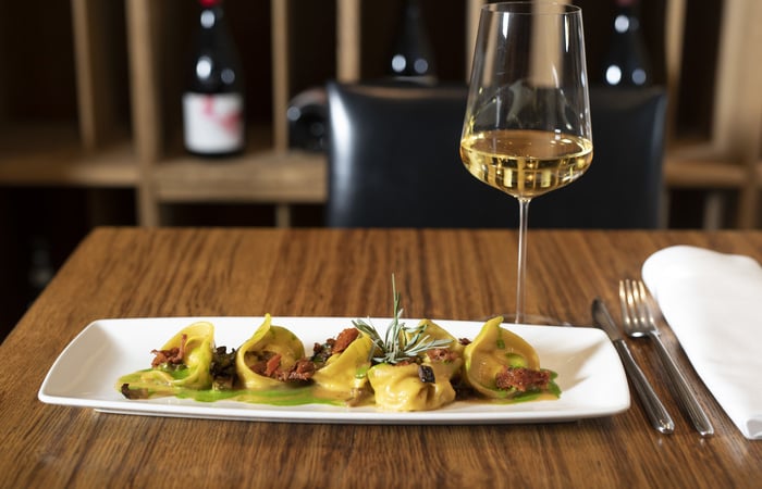 Tortelli cacio e pepe ©IDM/Alto Adige Wine/Marion Lafogler